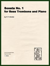 Sonata No. 1 for Bass Trombone and Piano P.O.D cover